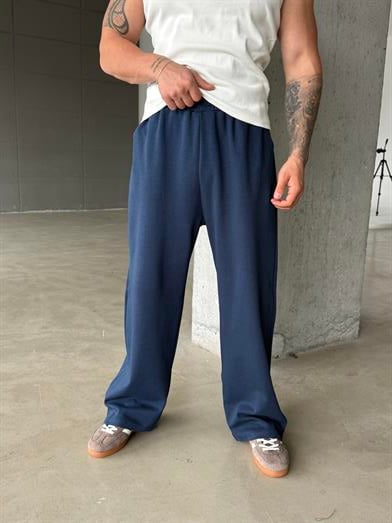 Lacivert Basic Baggy Pamuk Eşofman SC