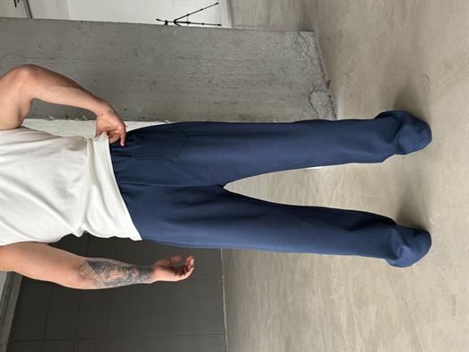 Lacivert Basic Baggy Pamuk Eşofman SC