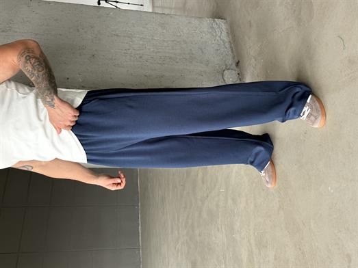 Lacivert Basic Baggy Pamuk Eşofman SC