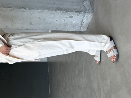 Bej Flex Keten Pantalon SNZ 1333