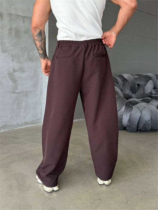 Kahve Double Bol Pantalon PLZ 27301