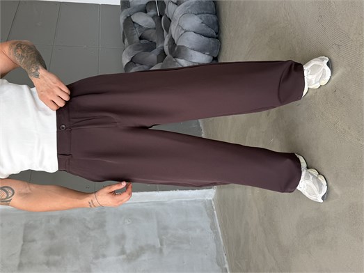 Kahve Double Bol Pantalon PLZ 27301