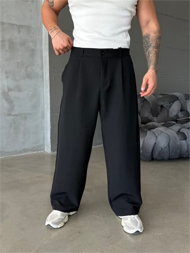 Siyah Double Bol Pantalon PLZ 27301