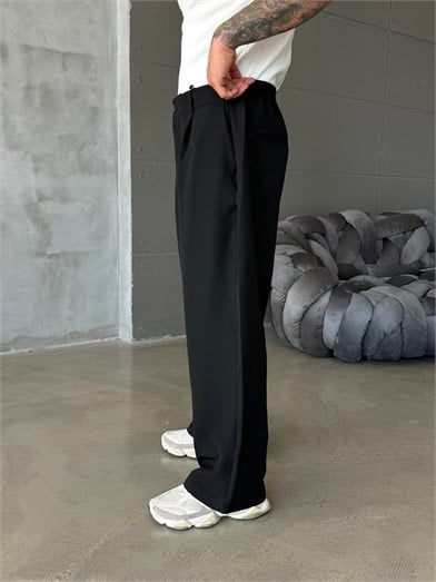 Siyah Double Bol Pantalon PLZ 27301