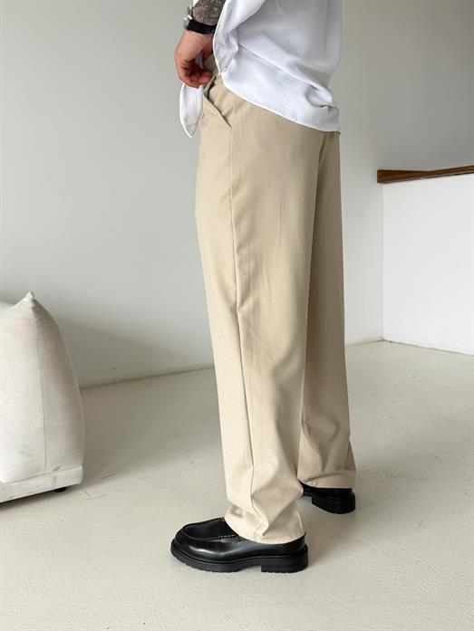 Taş Baggy Bezayağı Kumaş Pantalon SNZ N1135