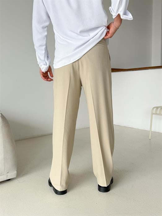 Taş Baggy Bezayağı Kumaş Pantalon SNZ N1135