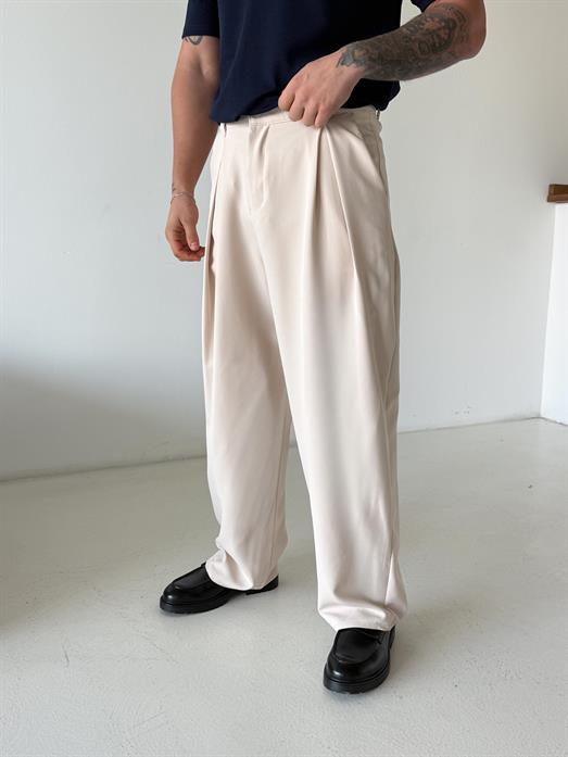Taş Double Palazzo Pantalon 4062 PNC