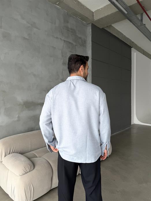 Bebemavi Keten Gömlek MSS