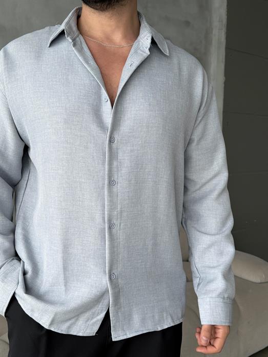 Bebemavi Keten Gömlek MSS