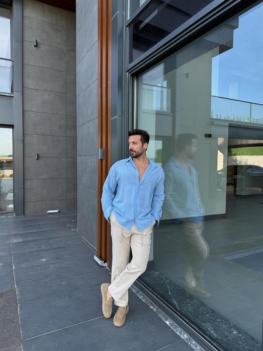 Bebemavi Krinkıl Pamuk Oversize Gömlek SNZ 1003