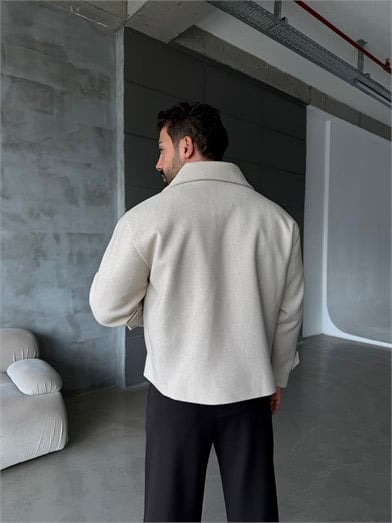 Bej Kruvaze Boxy Kaşe SNZ 6361