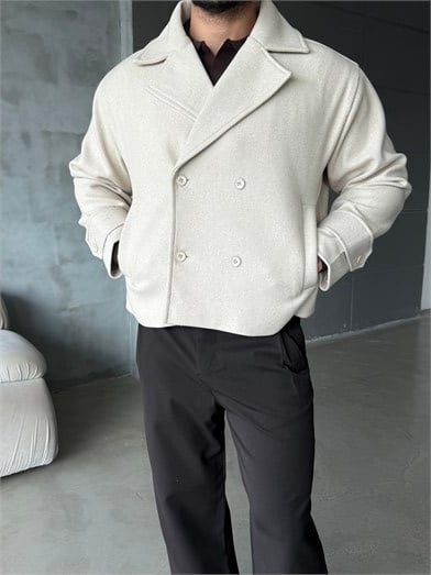 Bej Kruvaze Boxy Kaşe SNZ 6361
