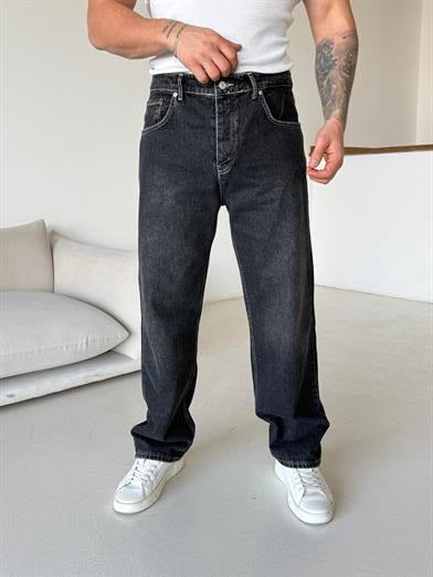 Antrasit Dark Baggy Kot Pantalon MB 671-3