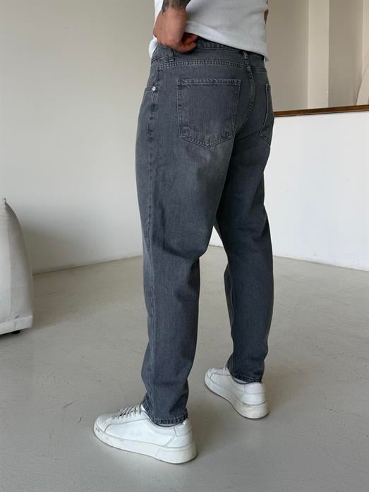 Gri Boy Friend Kot Pantalon MB 649-3