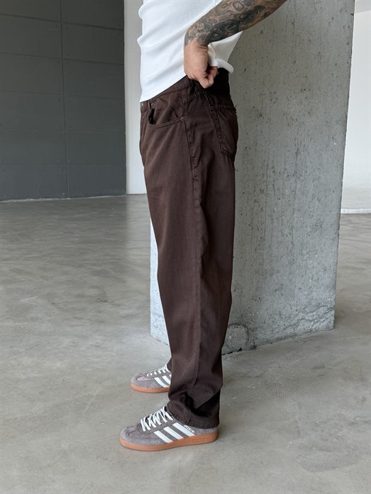 Kahve Kot Pantalon SNZ 004