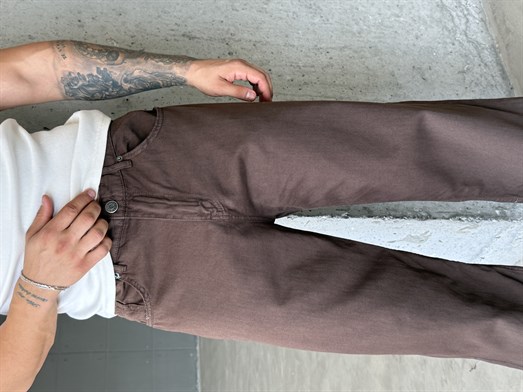 Kahve Kot Pantalon SNZ 004