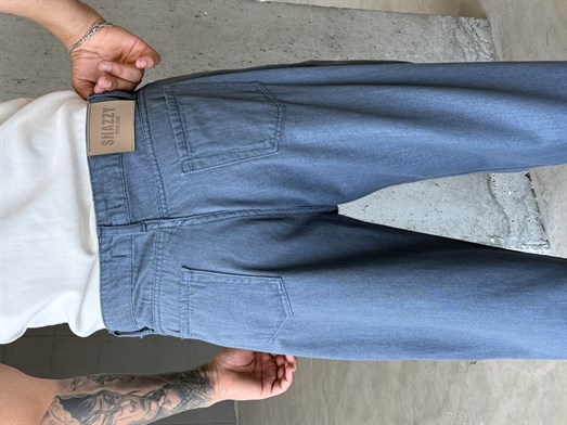Mavi Baggy Kot Pantalon SNZ 005