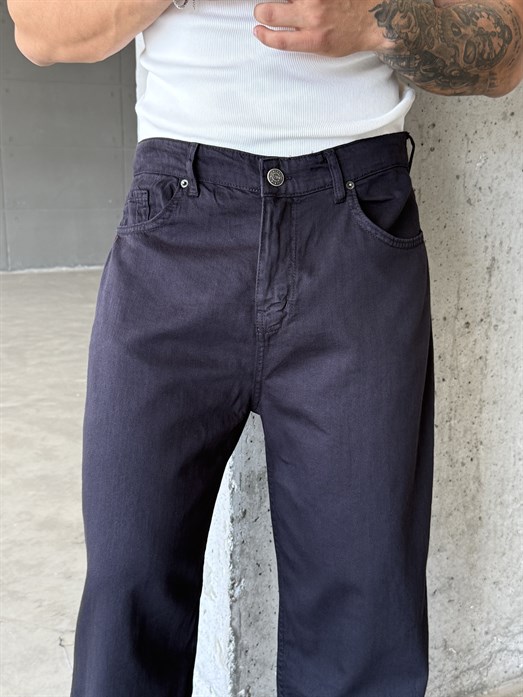 Siyah Baggy Kot Pantalon SNZ 005