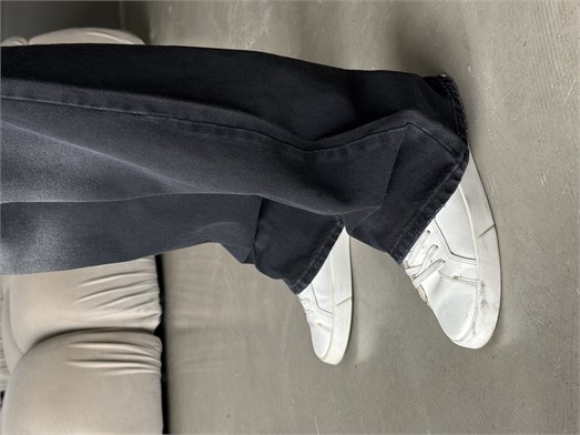 Siyah İspanyol Paça Kot Pantalon BRR 6019