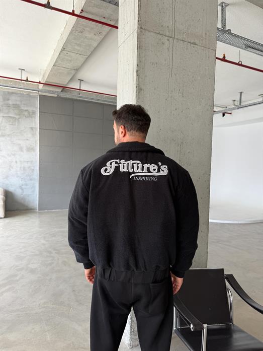 Siyah Journey Peluş İçi Kapitone Astarlı Mont LNS