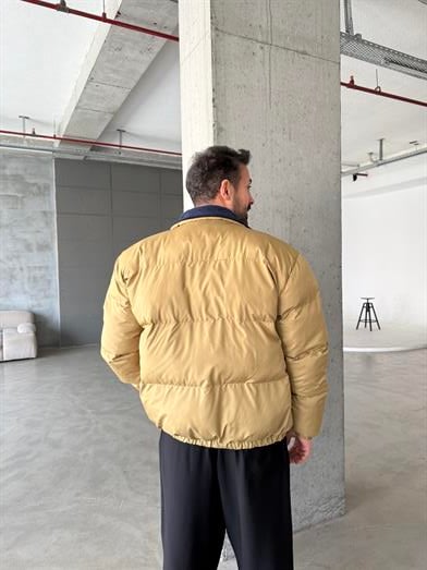 Camel Şişme Boyun Kadife Mont LNS 639