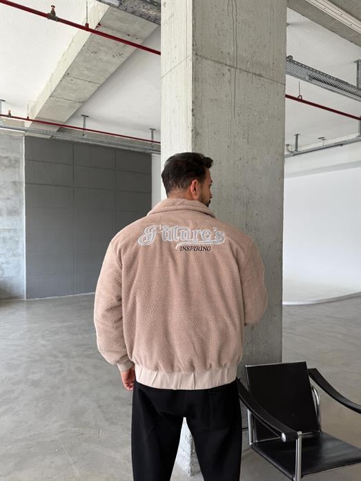 Krem Journey Peluş İçi Kapitone Astarlı Mont LNS