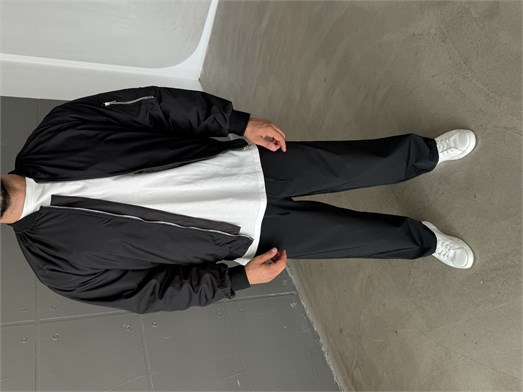 Siyah Bomber Basic Astarlı Mont TB