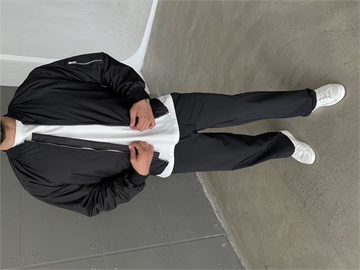 Siyah Bomber Basic Astarlı Mont TB