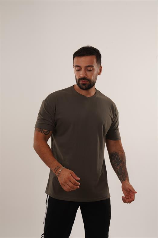 Haki Rahat Kalıp T-SHİRT FİYAT PERFORMANS ÜRÜNÜ