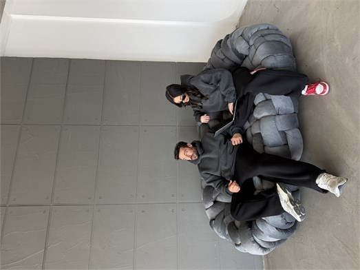 Antrasit SC Core Üç İplik Kapüşonlu Hoodie