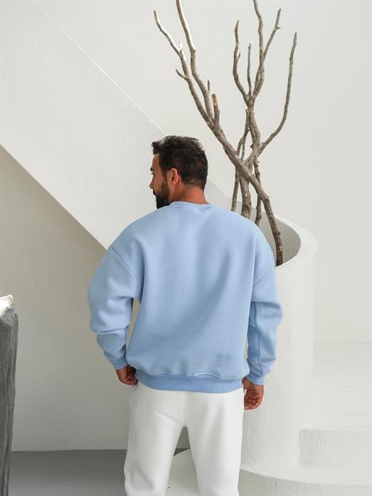 Bebemavi 3 İplik Oversize Compak Bisiklet Yaka SC