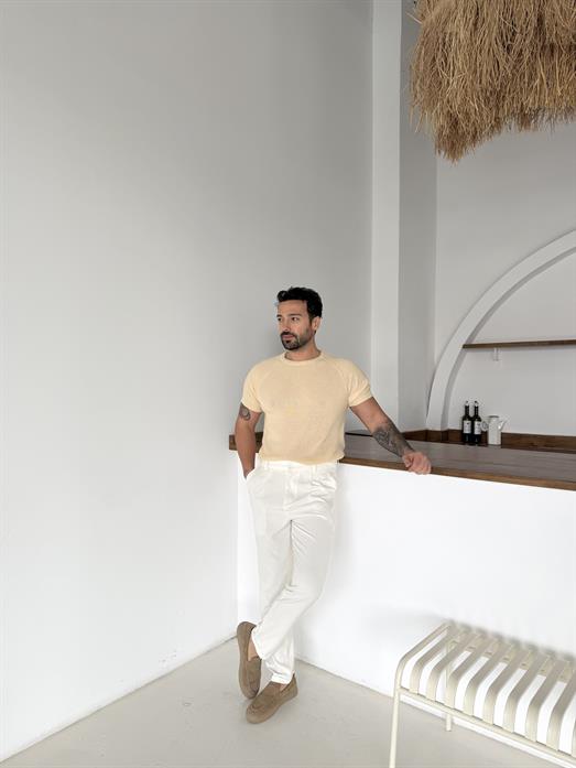 Bej İtalyan Kol Triko SNZ T7235