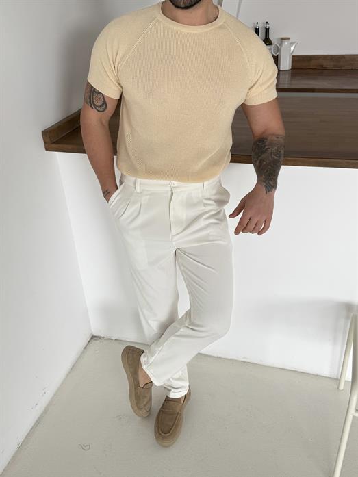 Bej İtalyan Kol Triko SNZ T7235