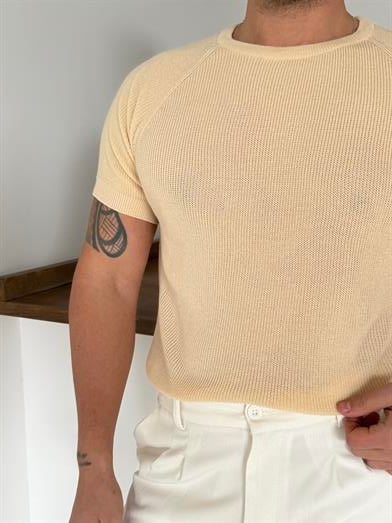 Bej İtalyan Kol Triko SNZ T7235