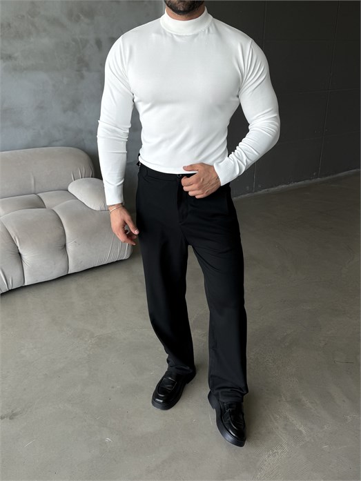 Beyaz Yarım Balıkçıl Triko KNG