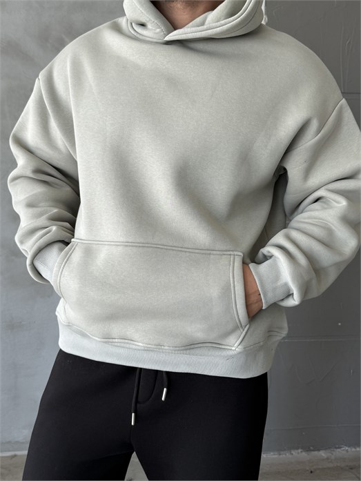 Boyamagri SC Core Üç İplik Kapüşonlu Hoodie