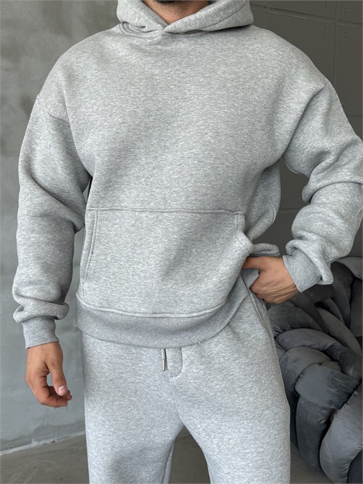 Grimelanj SC Core Üç İplik Kapüşonlu Hoodie