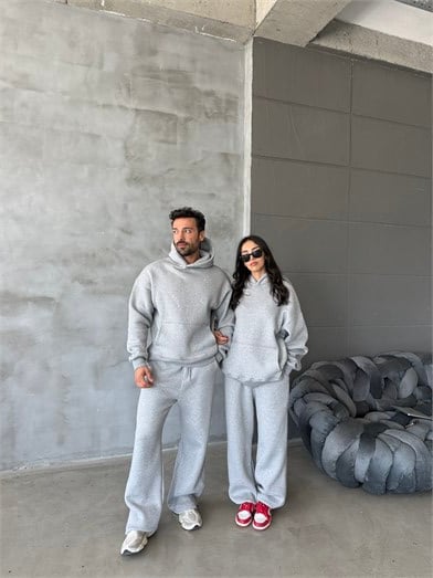 Grimelanj SC Core Üç İplik Kapüşonlu Hoodie