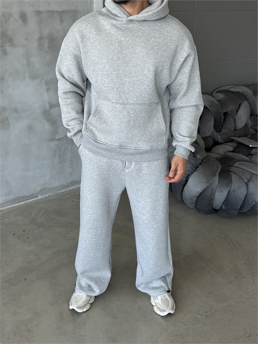 Grimelanj SC Core Üç İplik Kapüşonlu Hoodie
