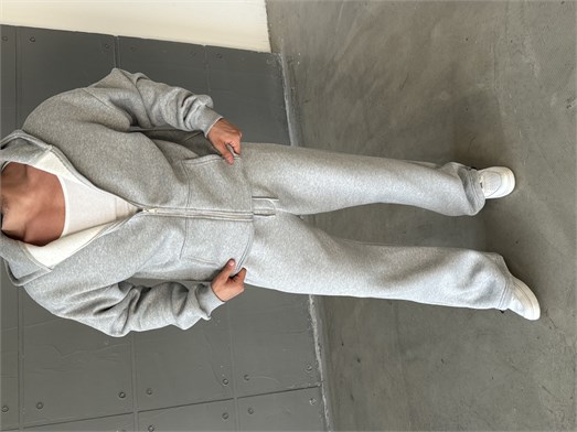 Grimelanj SC Core Üç İplik Tam Zip Sweatshirt