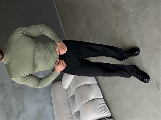 Haki Yarım Balıkçıl Triko KNG