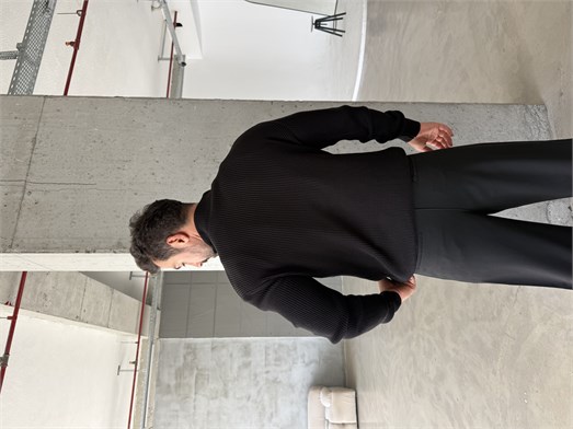Siyah Elegant Fit Çift Fermuarlı Hırka Triko AU