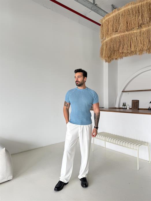 Bebemavi Desenli İtalyan Pamuk Triko SNZ  T7284