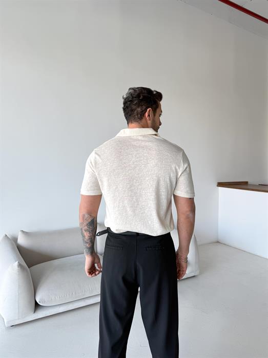 Bej Basic Martin Polo Triko Antioch 9448