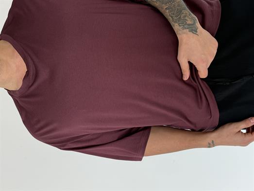 Bordo Oysho Suprem Bol T-SHİRT PNC 8150