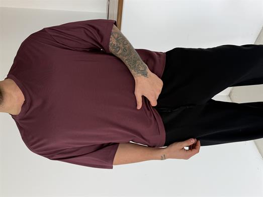 Bordo Oysho Suprem Bol T-SHİRT PNC 8150