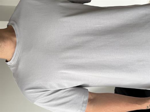 Boyamagri Düz Pamuk Oversize T-SHİRT SC