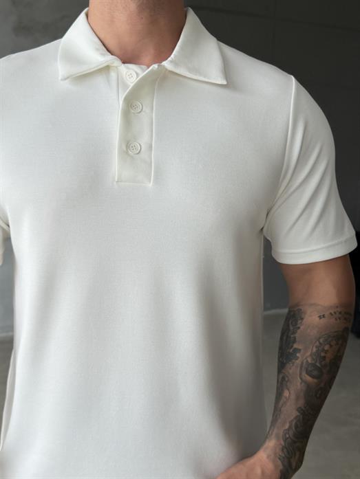 Ekru Premium Pike Polo Yaka Antioch 9446