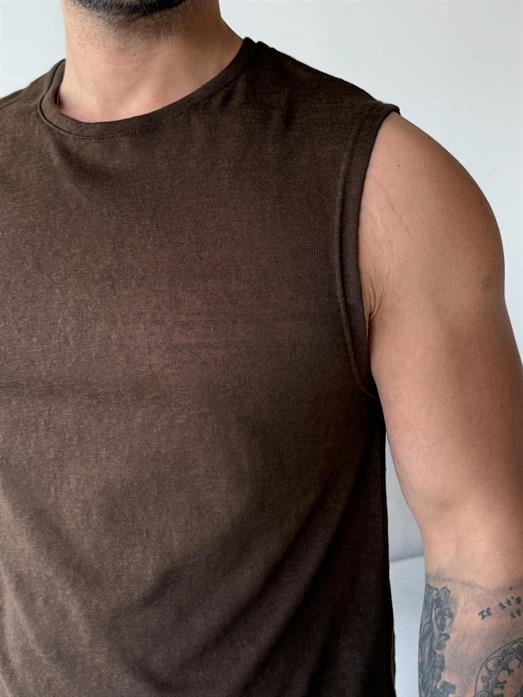 Kahve Basic marsel pamuk triko Antioch 9459