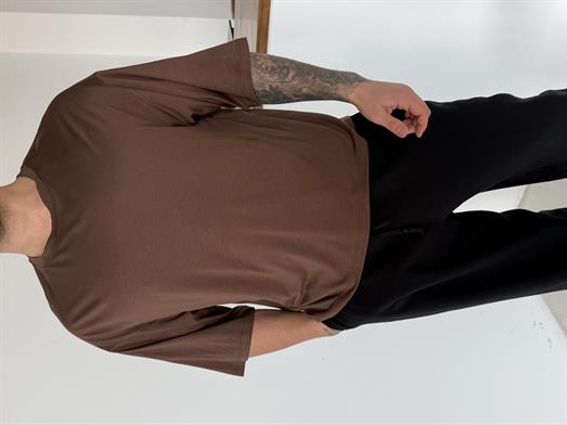 Kahve Oysho Suprem Bol T-SHİRT PNC 8150
